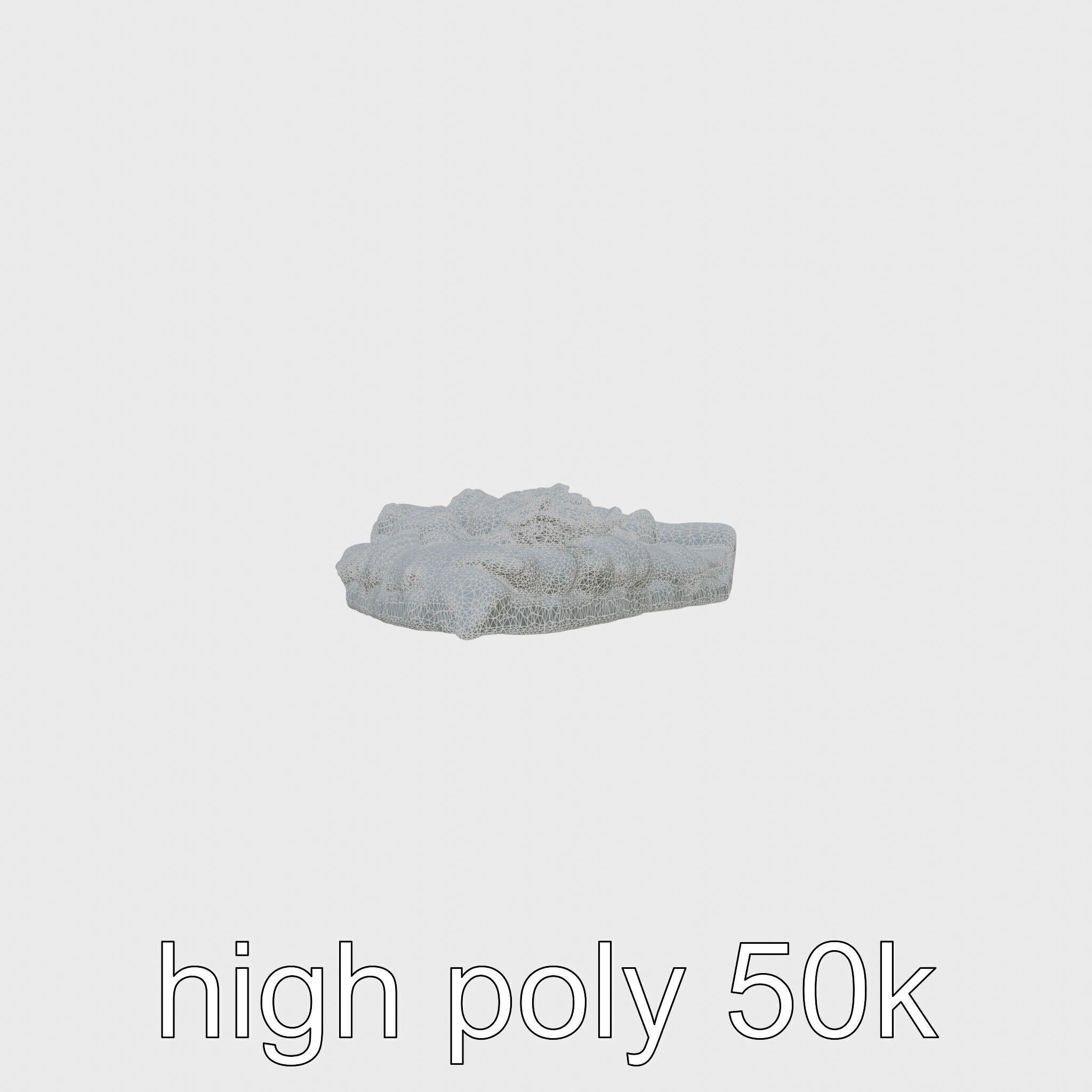 BBQ Chicken Pizza Slice model pack Low-poly 3D model_17