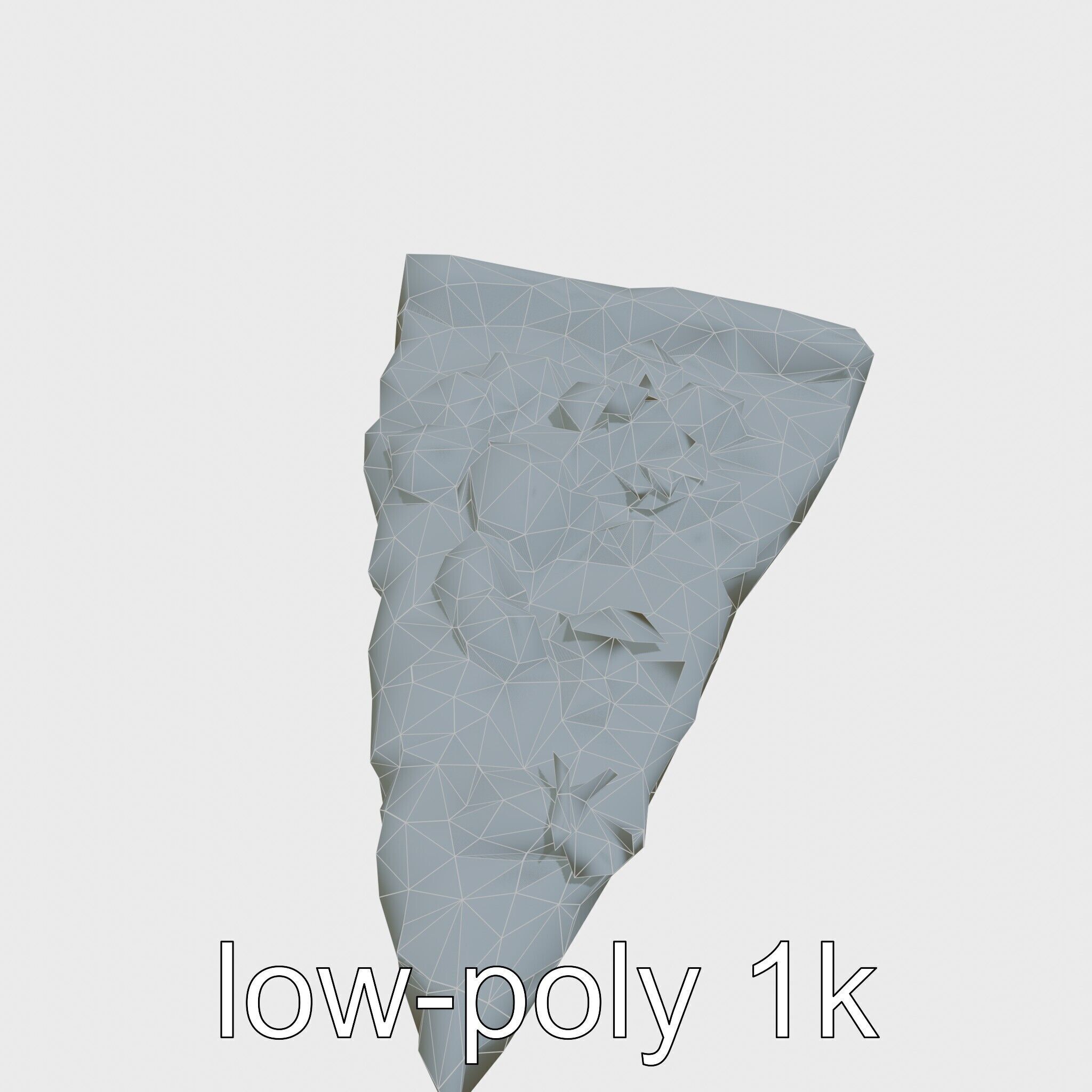 BBQ Chicken Pizza Slice model pack Low-poly 3D model_19