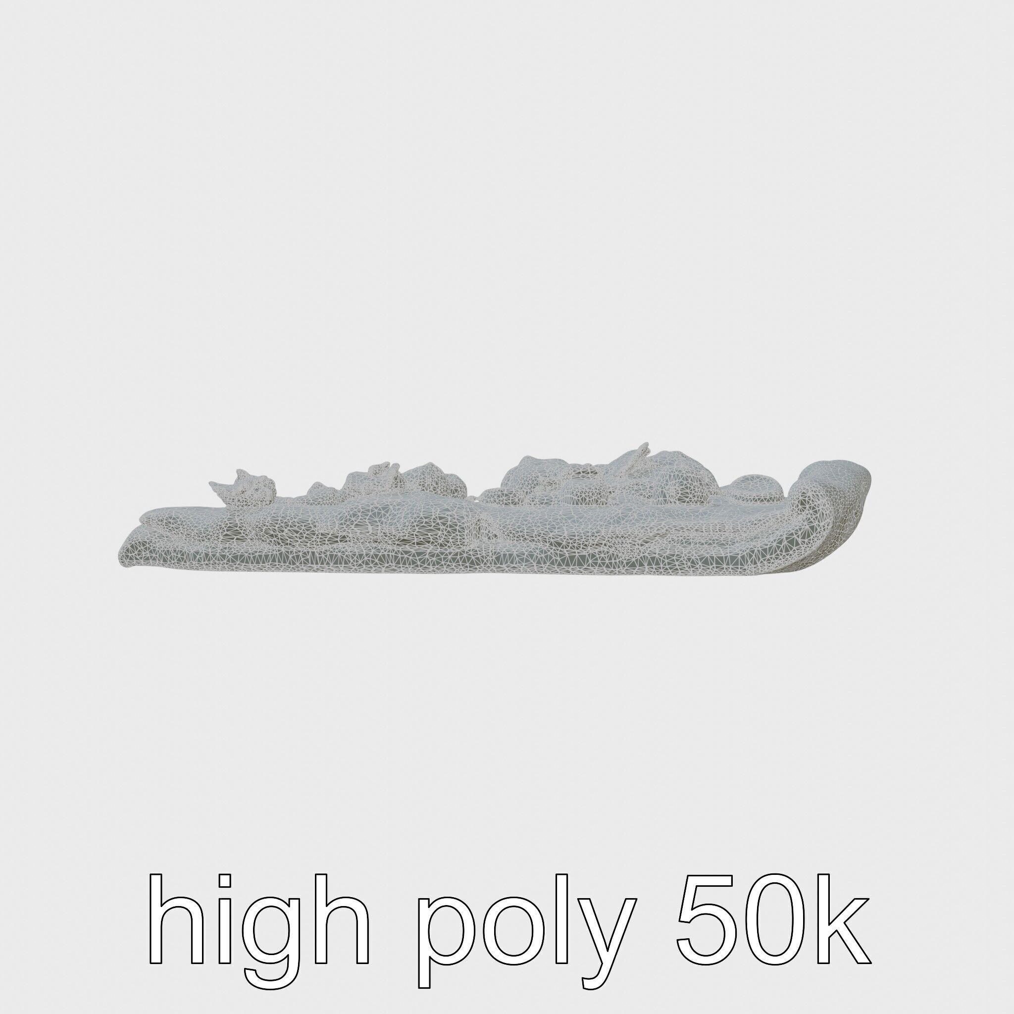 BBQ Chicken Pizza Slice model pack Low-poly 3D model_8