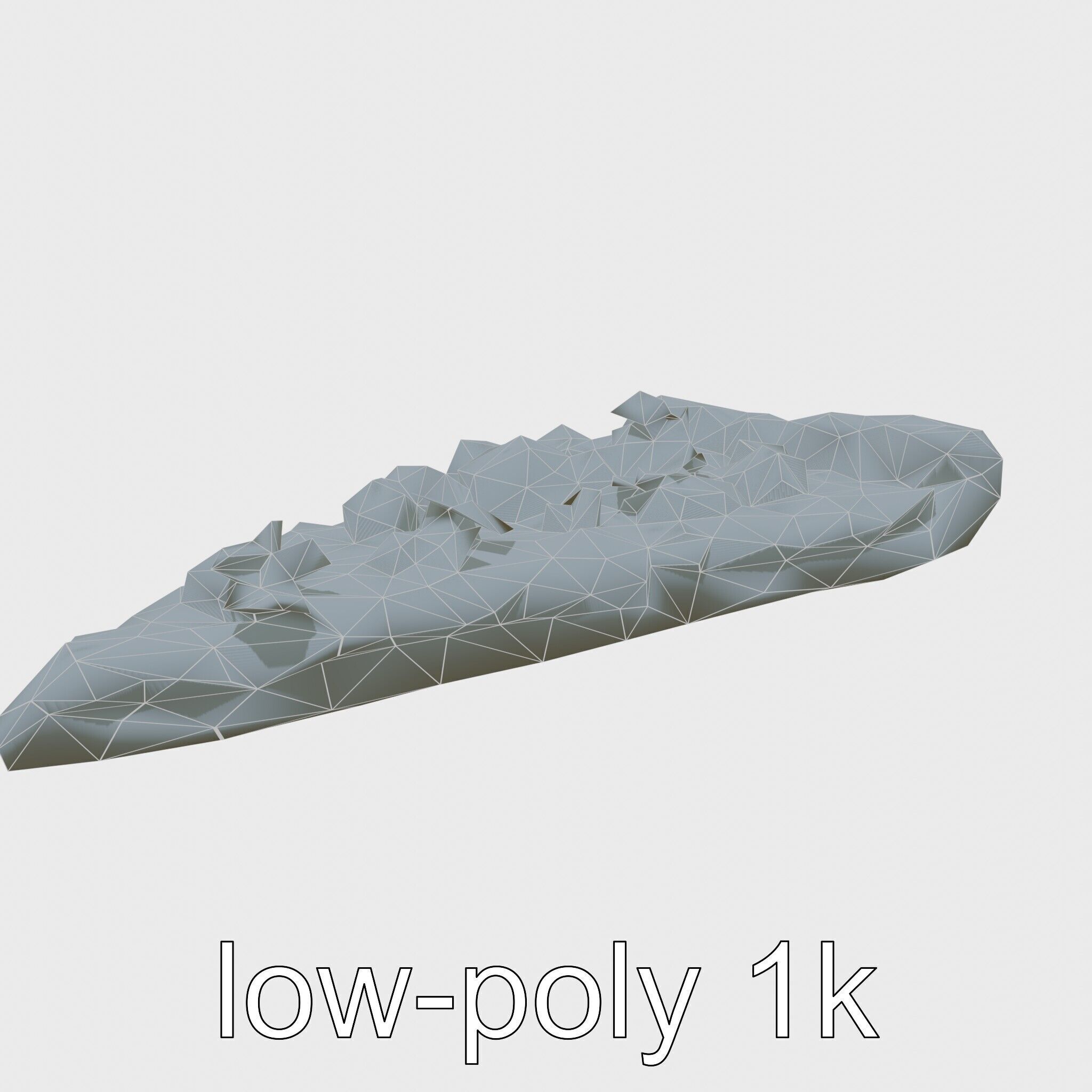 BBQ Chicken Pizza Slice model pack Low-poly 3D model_18