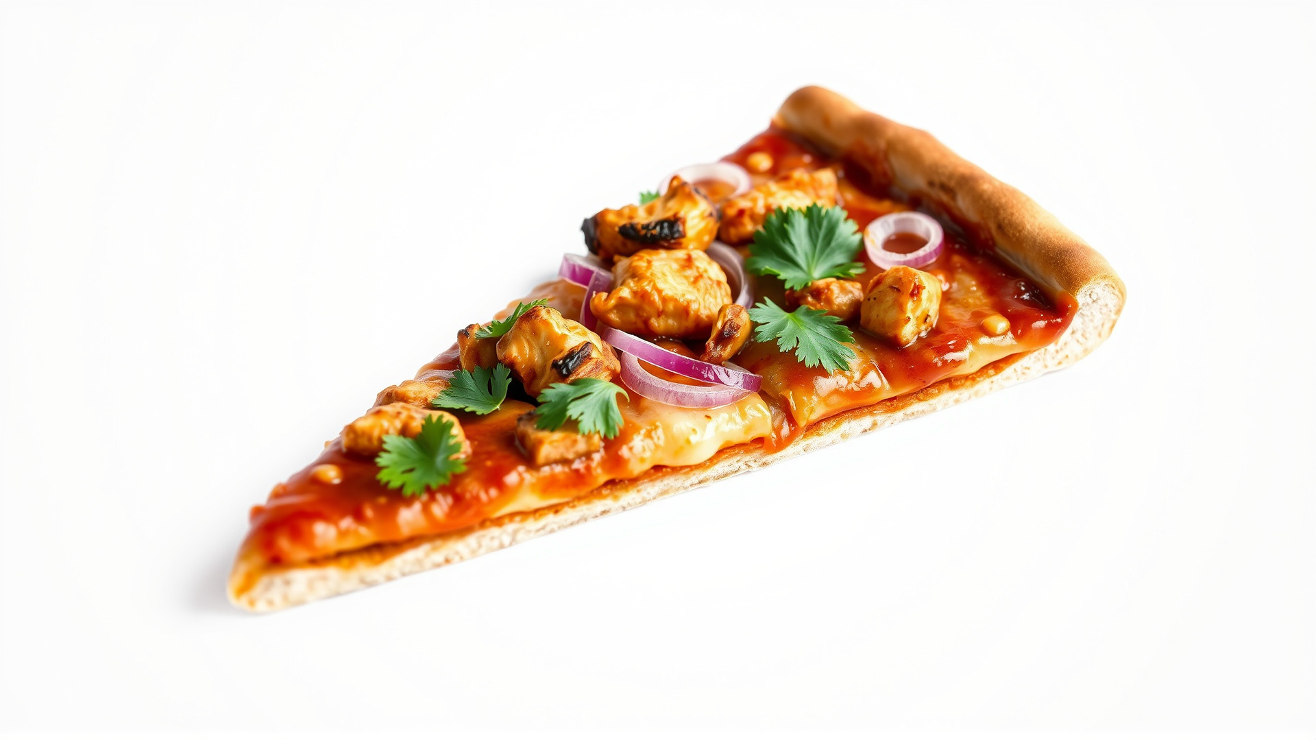 BBQ Chicken Pizza Slice model pack Low-poly 3D model_6
