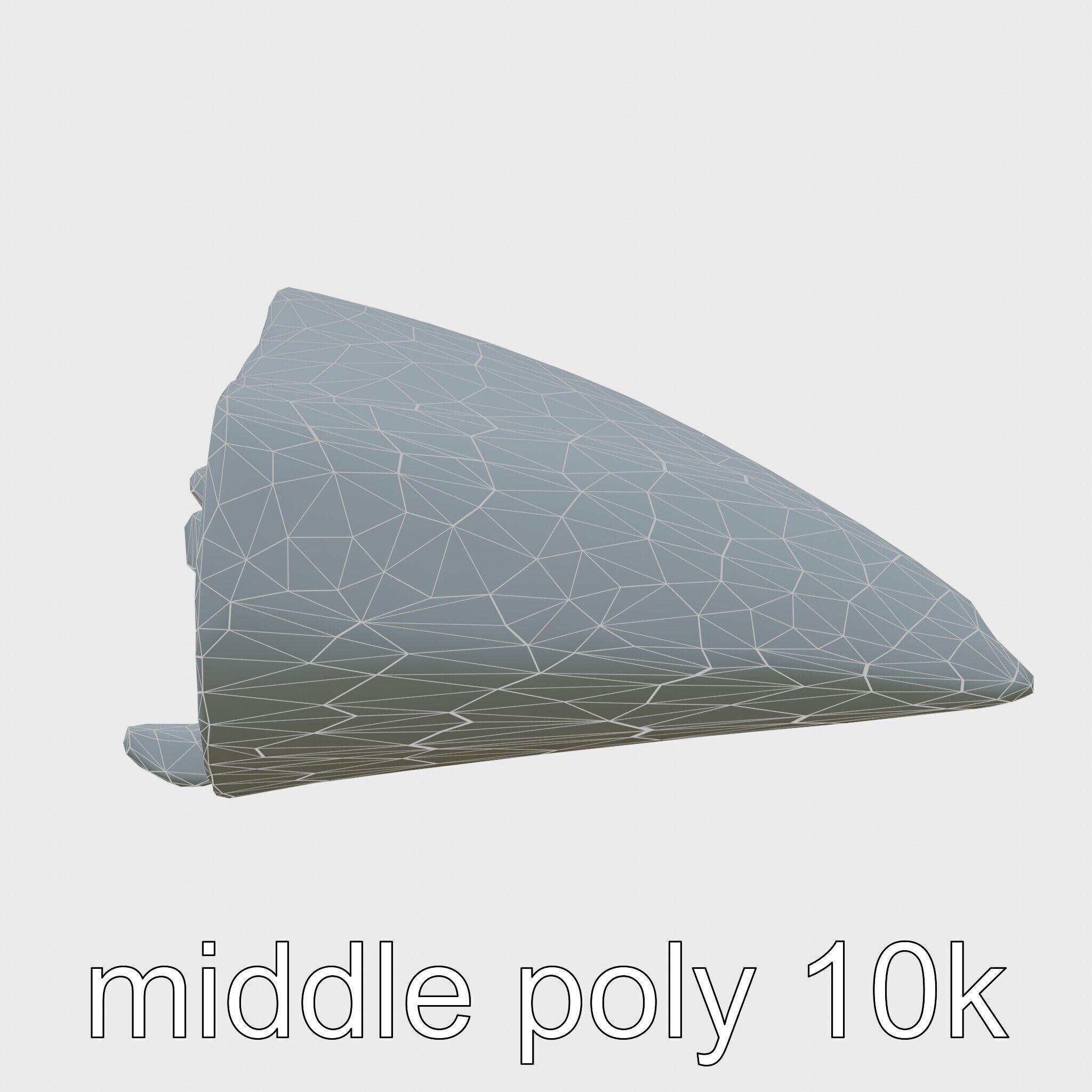 Crispy French Fries Cone model pack Low-poly 3D model_9