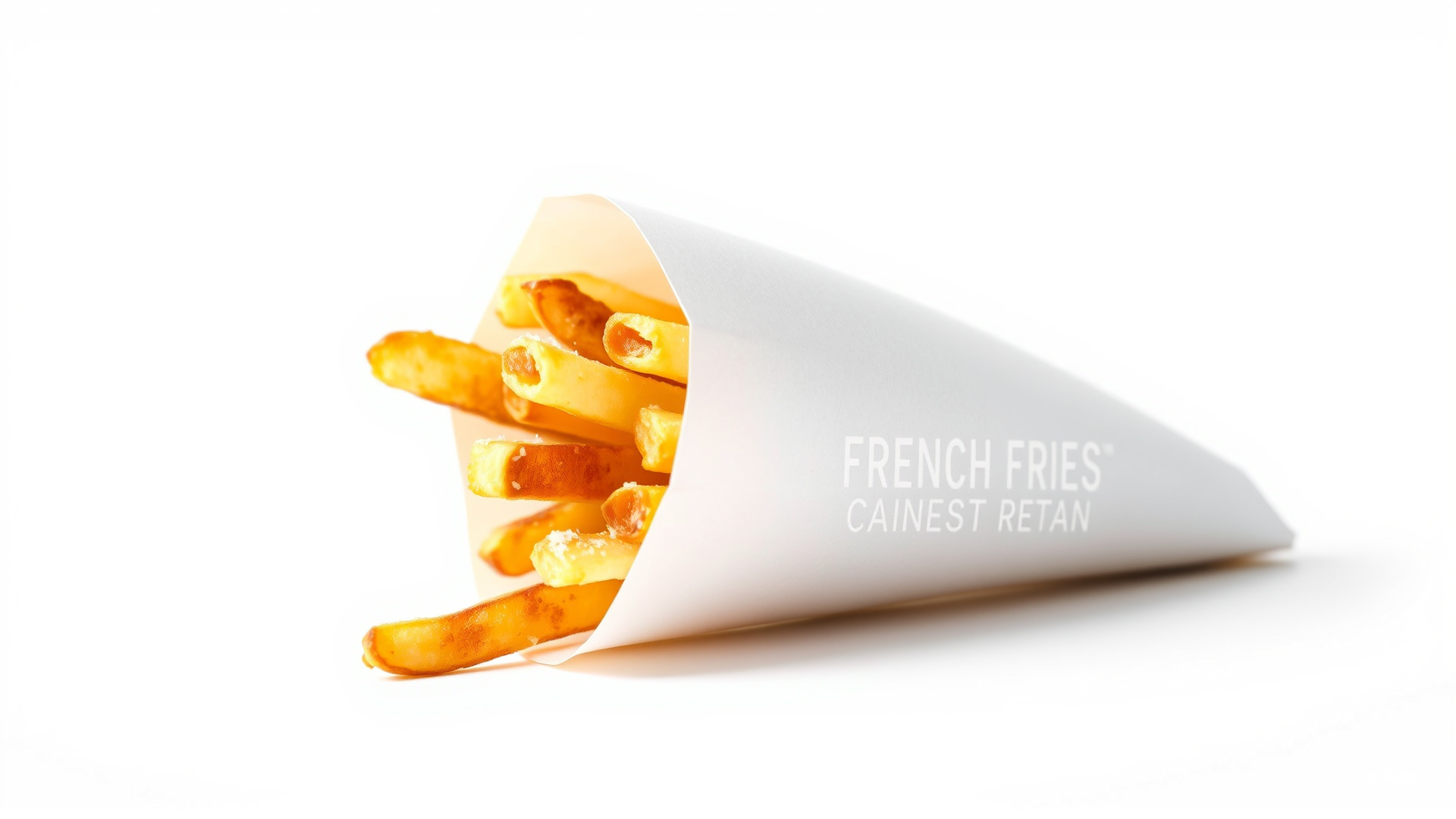 Crispy French Fries Cone model pack Low-poly 3D model_6