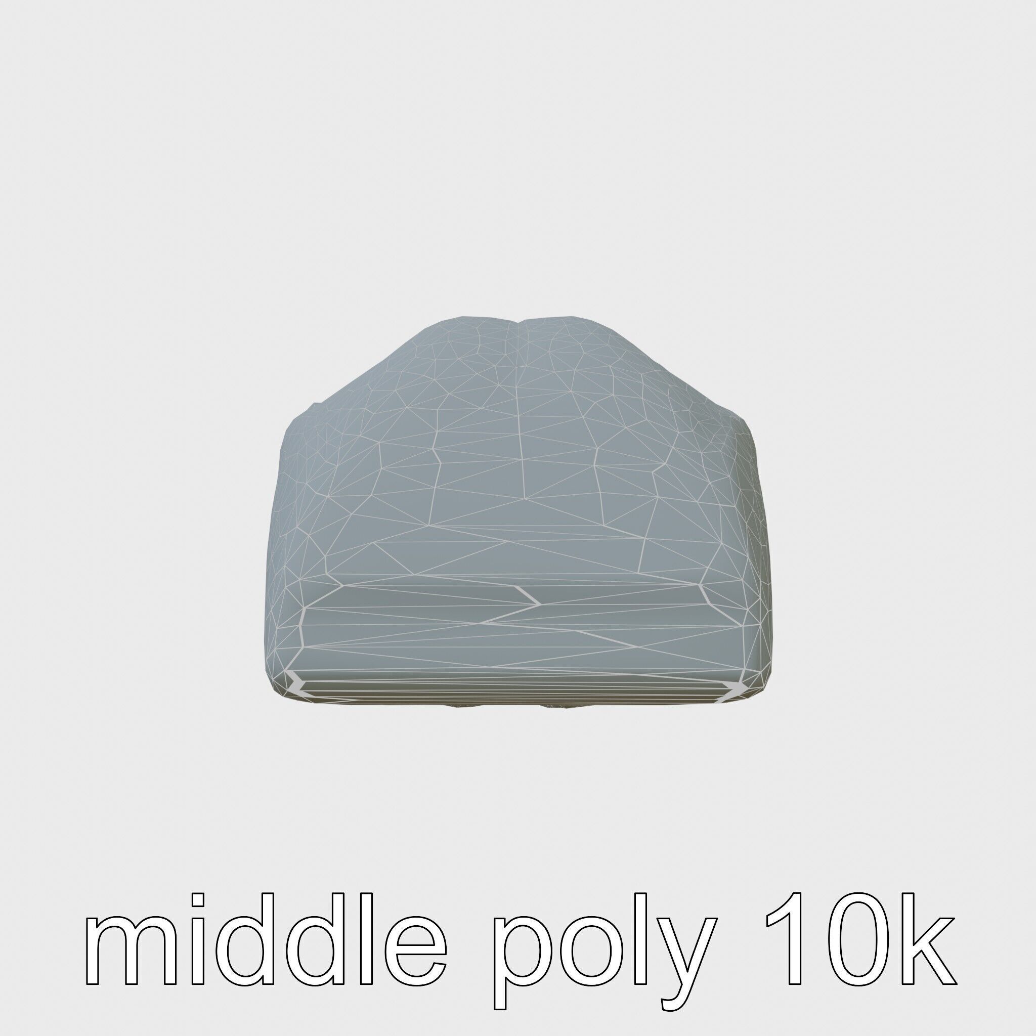 Crispy French Fries Cone model pack Low-poly 3D model_25