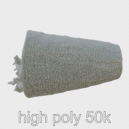 Chicken Gyro Wrap 3D model pack Low-poly 3D model 6