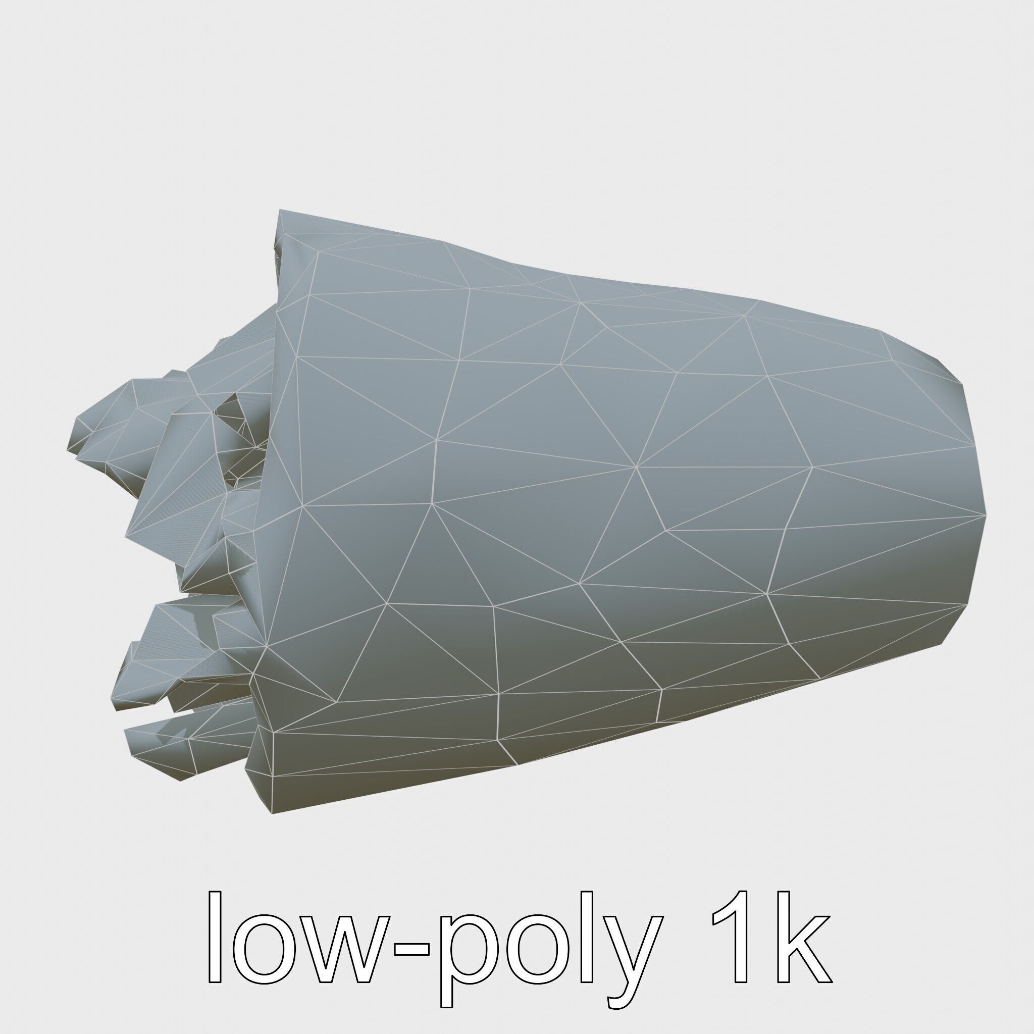Chicken Gyro Wrap 3D model pack Low-poly 3D model_21