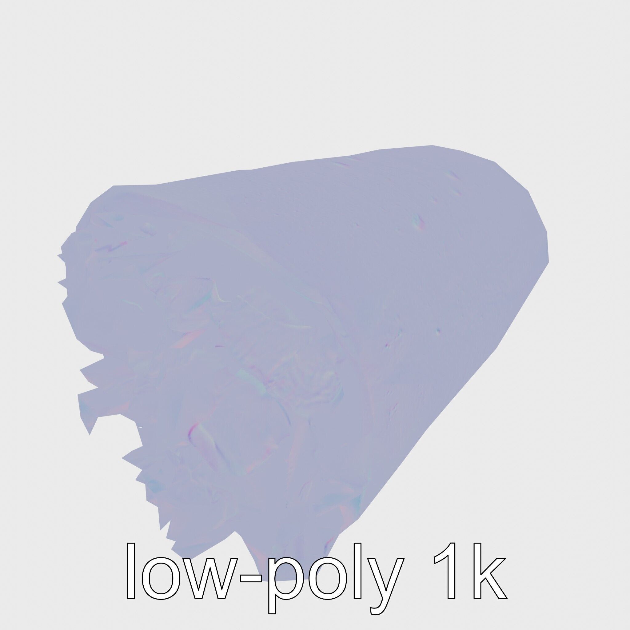 Chicken Gyro Wrap 3D model pack Low-poly 3D model_14