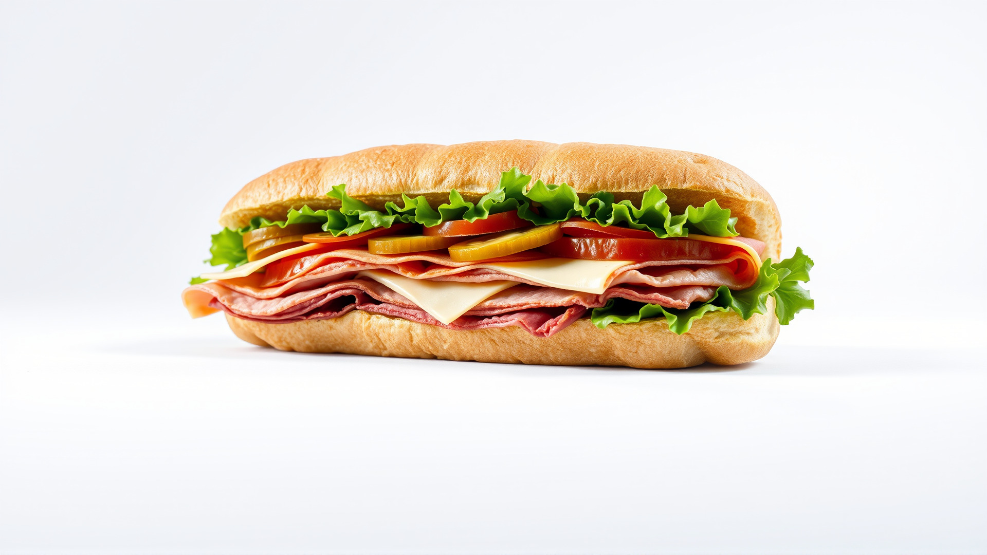 Realistic Sub Sandwich 3D model pack Low-poly 3D model_6