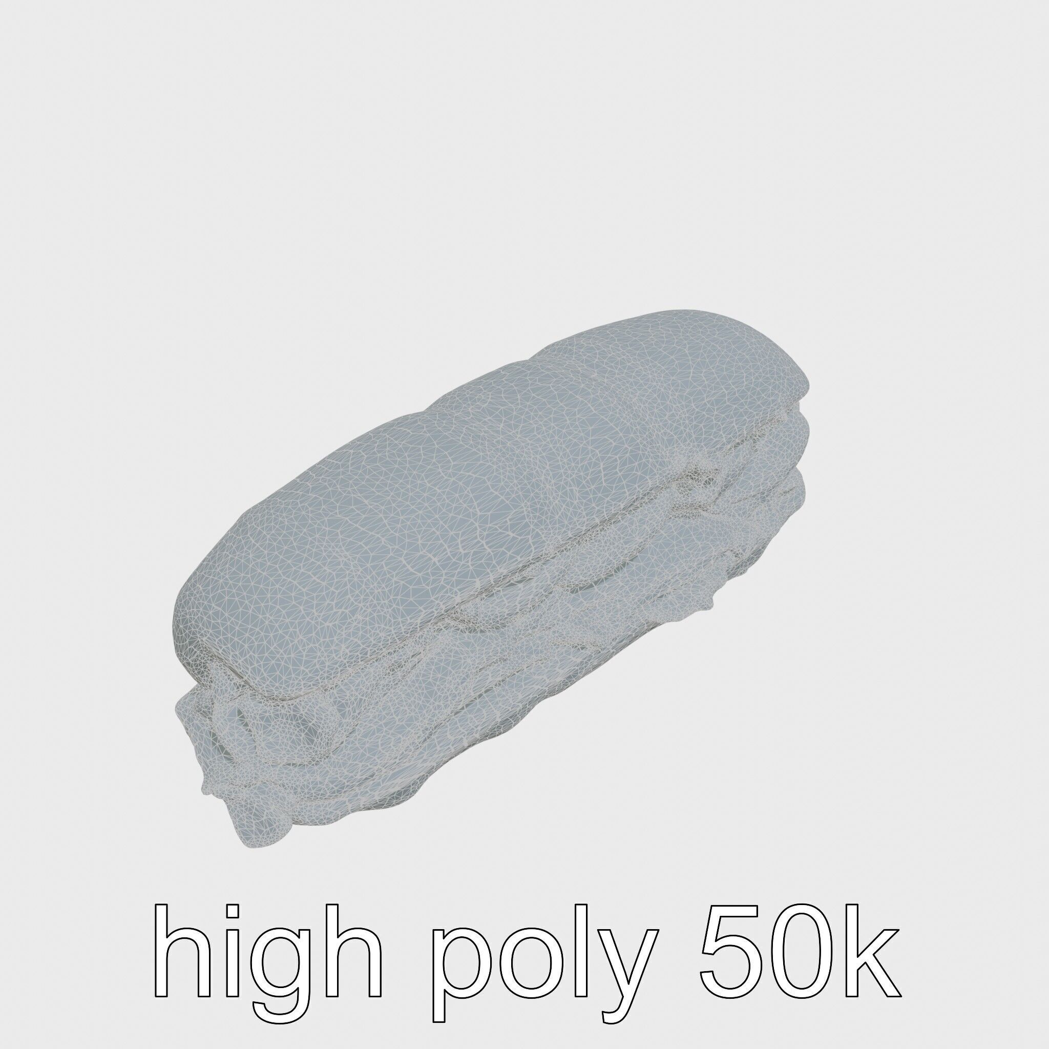 Realistic Sub Sandwich 3D model pack Low-poly 3D model_13