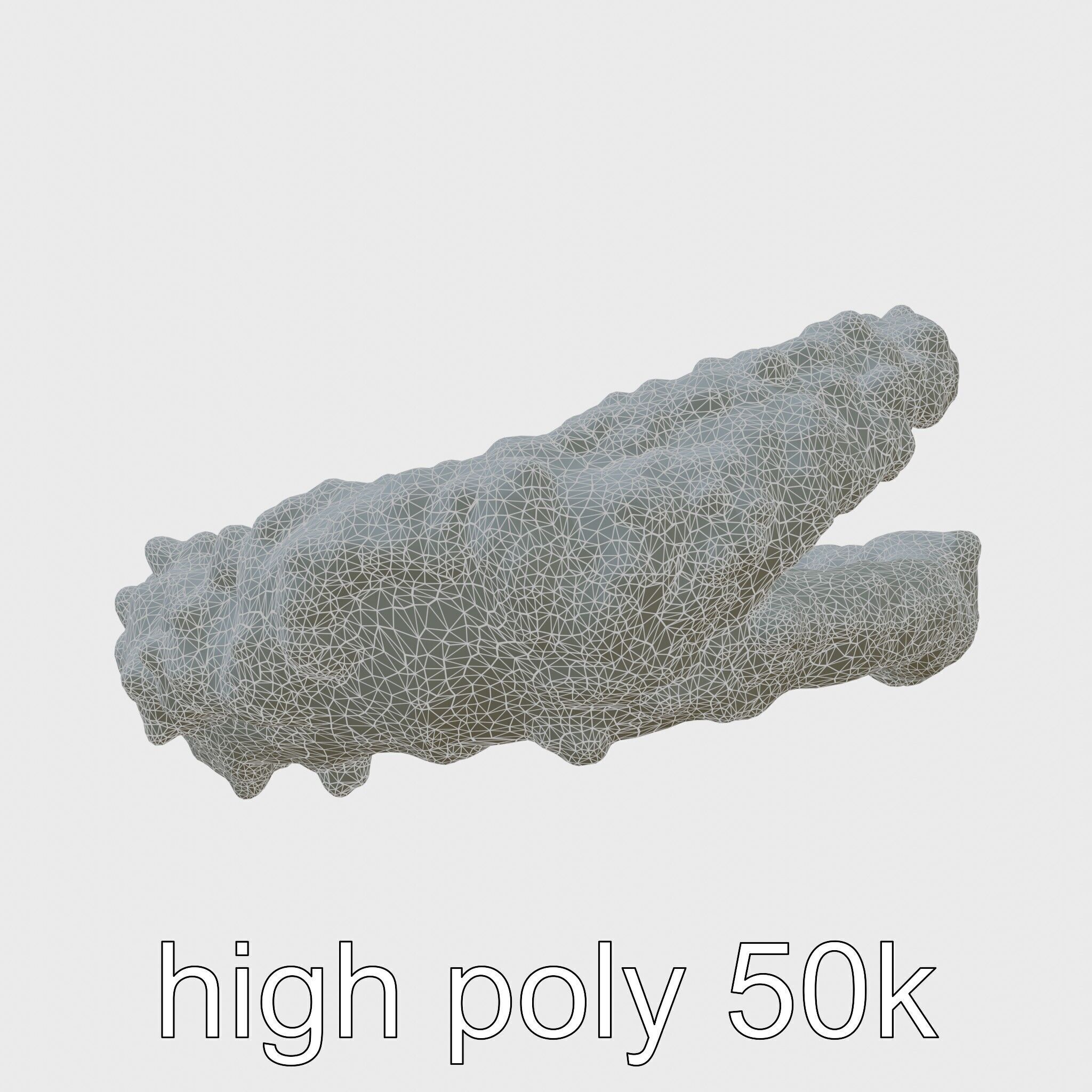 Crispy Onion Rings Model Pack Low-poly 3D model_27