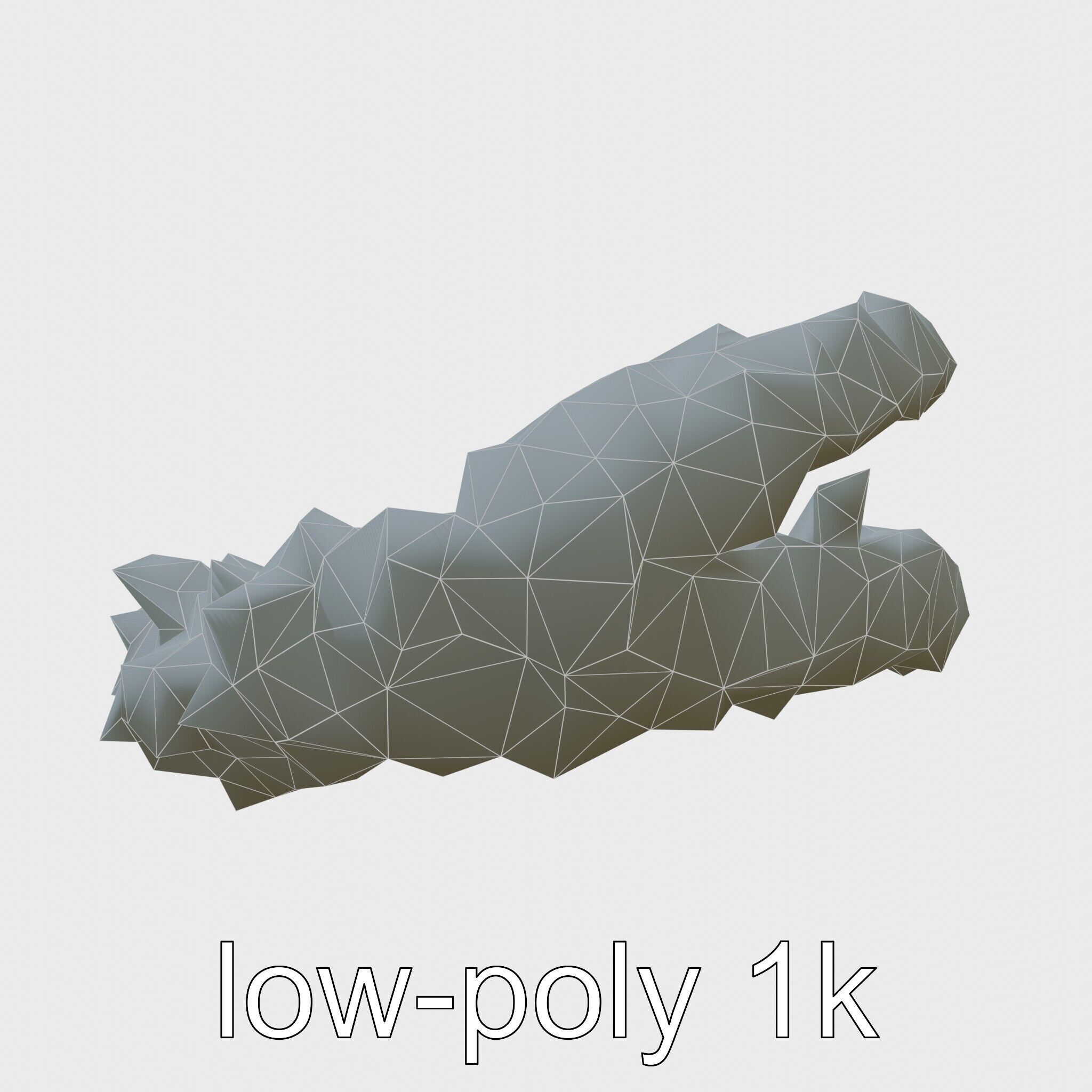 Crispy Onion Rings Model Pack Low-poly 3D model_14