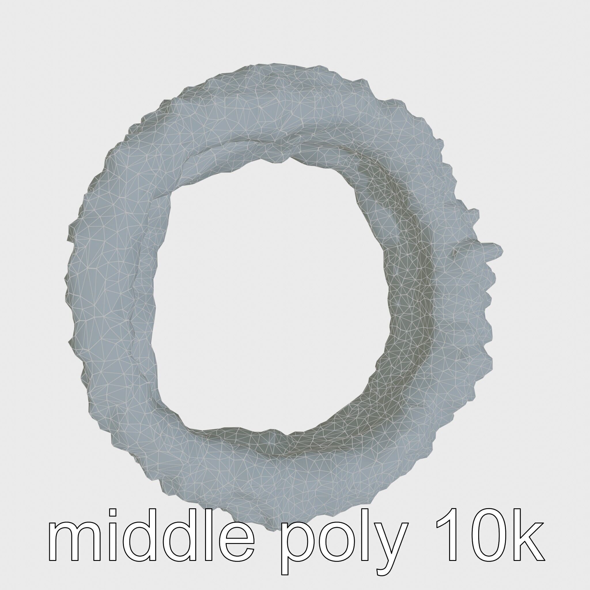 Crispy Onion Rings Model Pack Low-poly 3D model_24