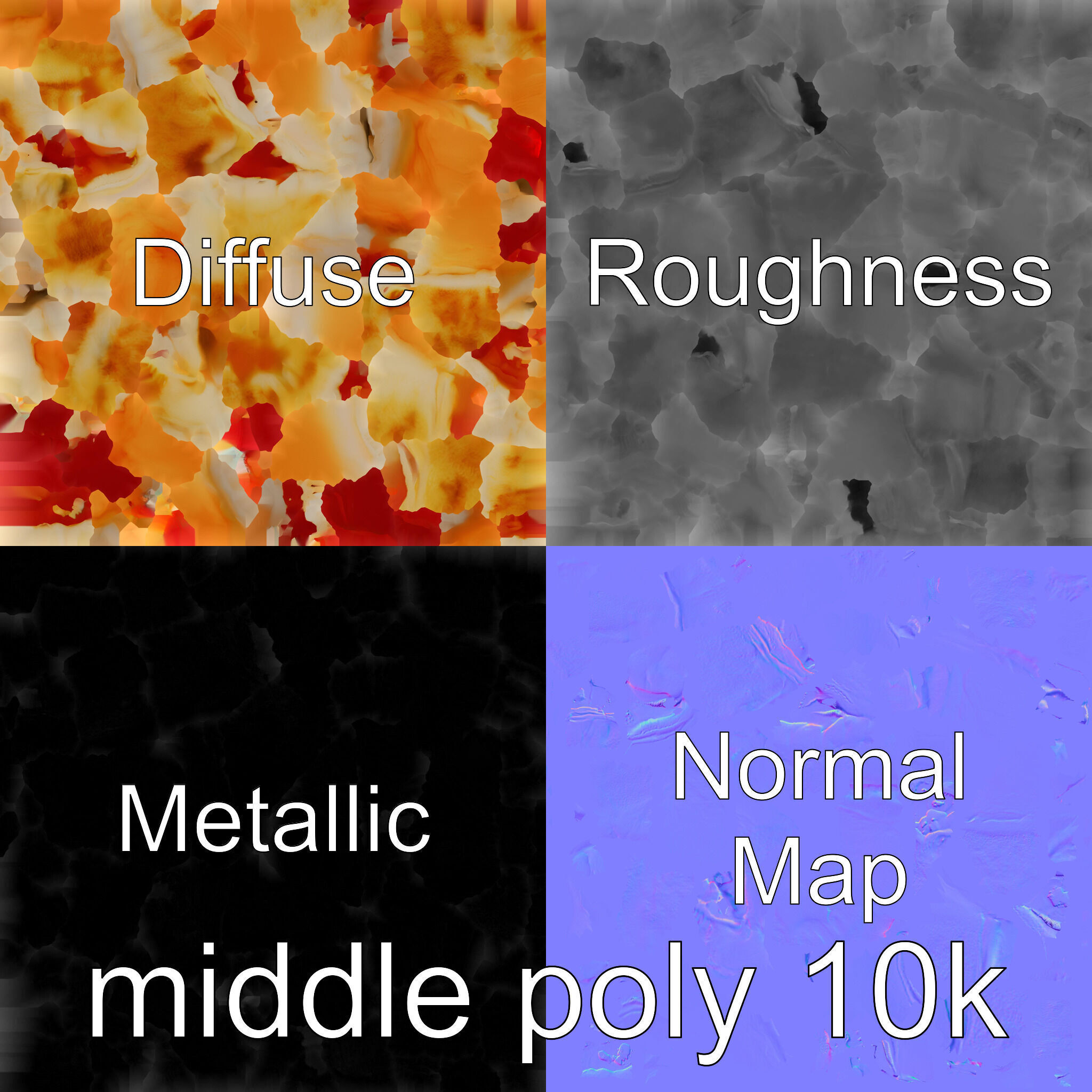 Pepperoni Cheese Pizza Pocket 3D model pack Low-poly 3D model_33