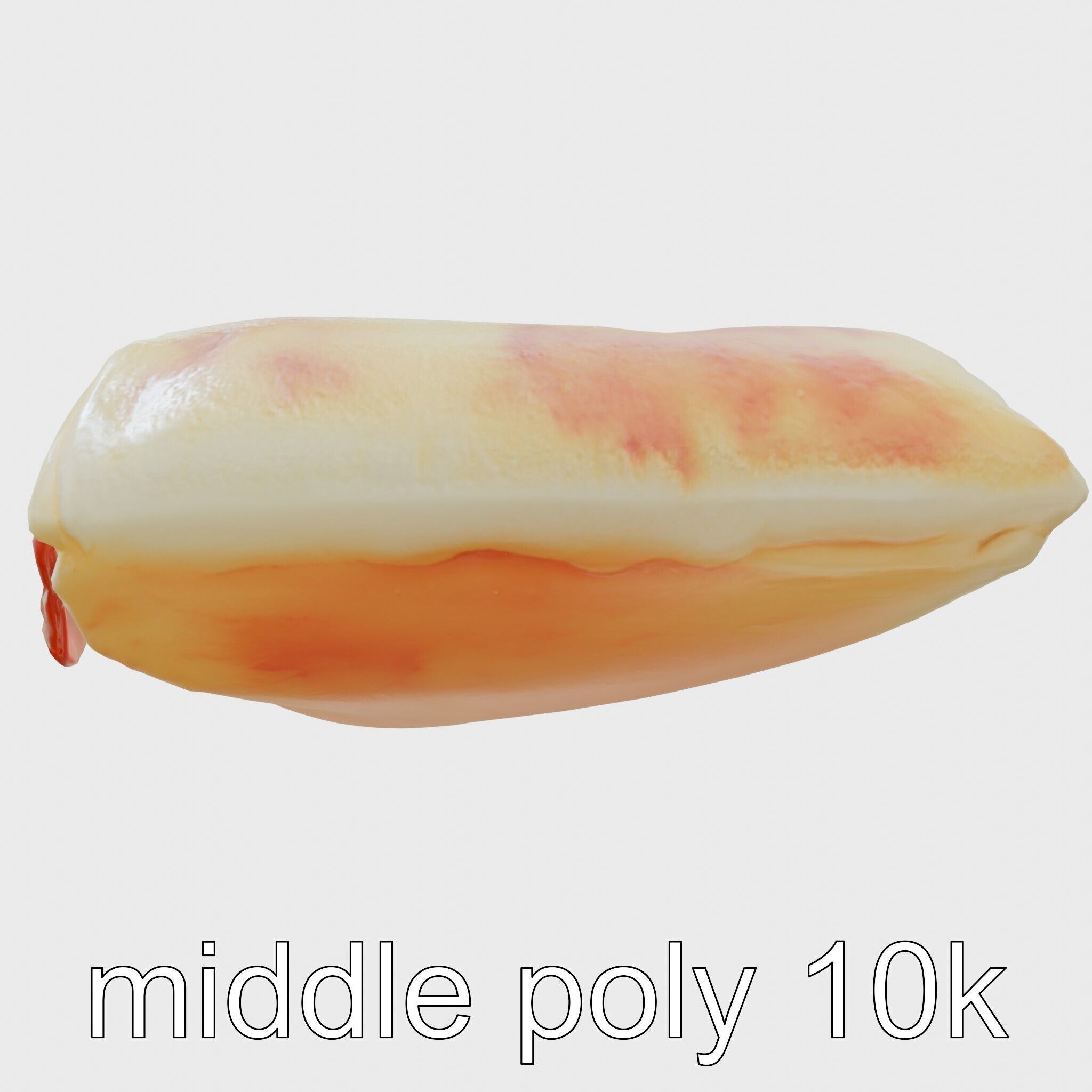 Pepperoni Cheese Pizza Pocket 3D model pack Low-poly 3D model_23