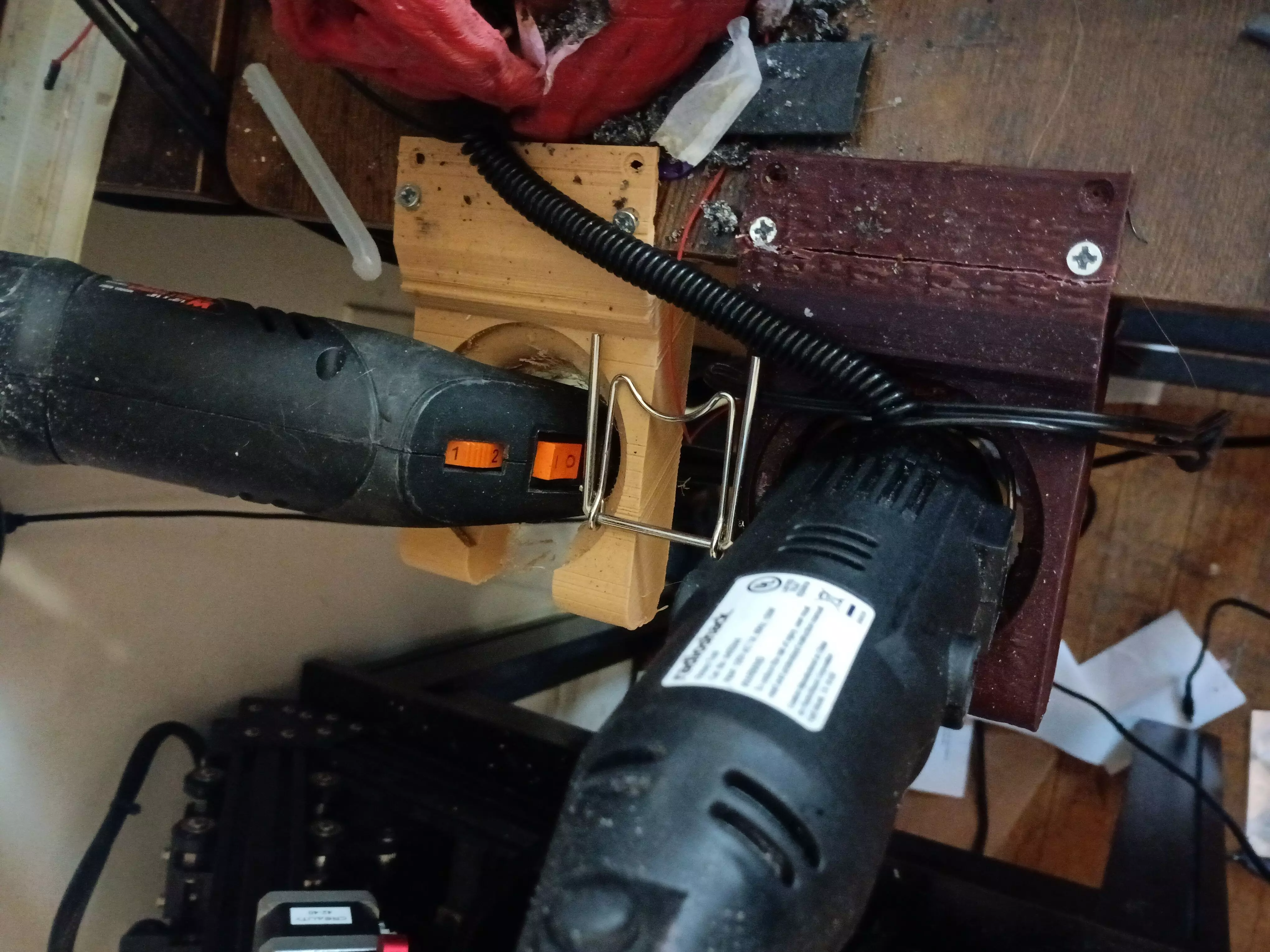 tool table mount holder 3D print model