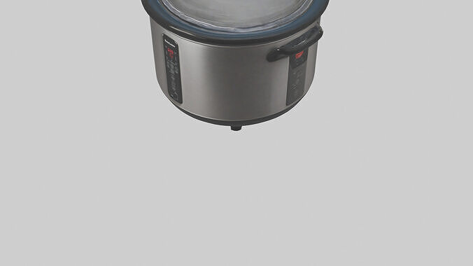 Slow cooker model 3D model 5