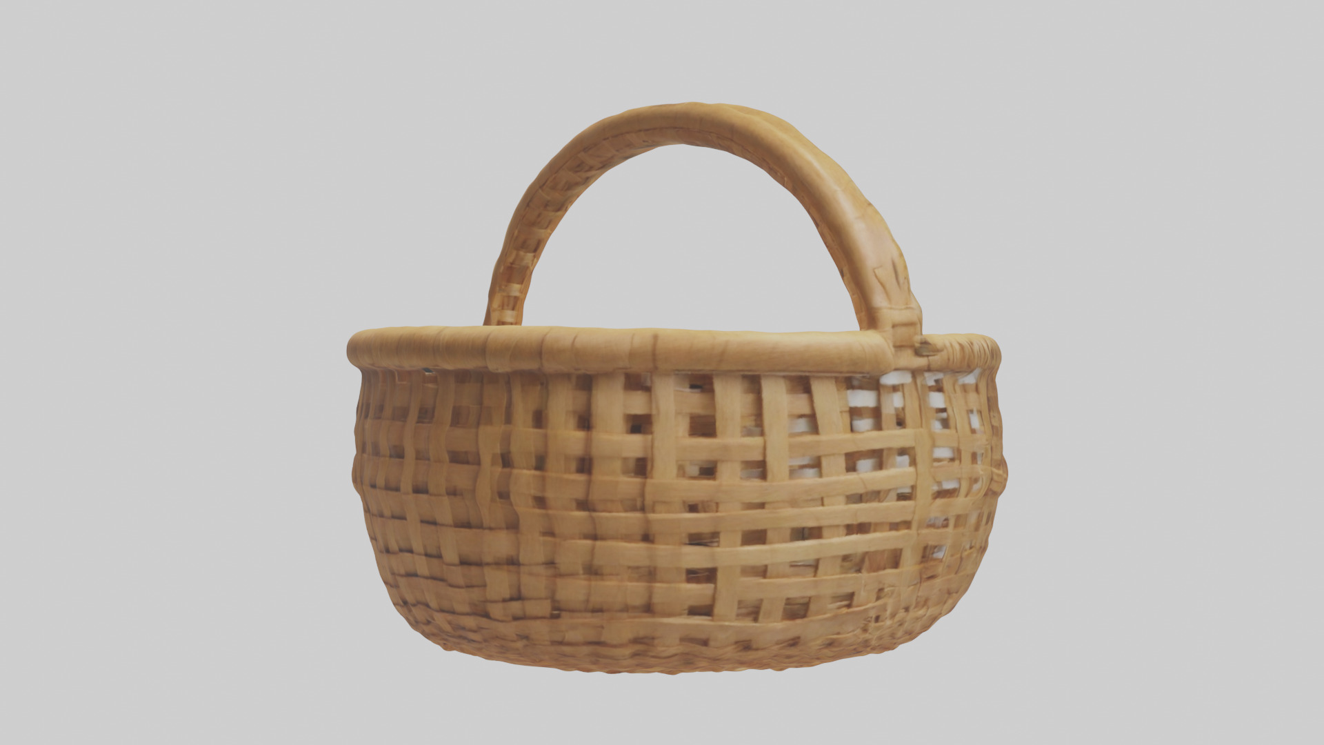 Small Basket model 3D model_3
