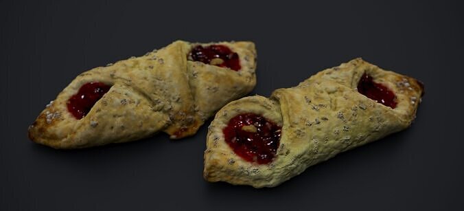 KOLACKY DESSERT 2021 3D model 5