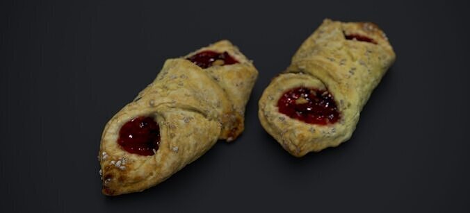 KOLACKY DESSERT 2021 3D model 7