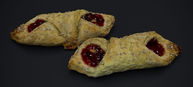 KOLACKY DESSERT 2021 3D model 2