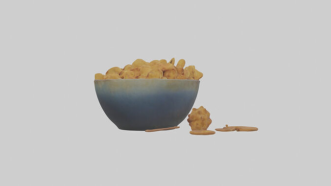Snack Bowl model 3D model 3
