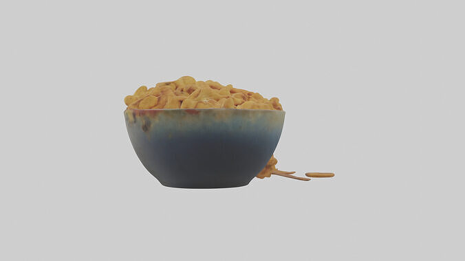 Snack Bowl model 3D model 2