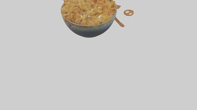 Snack Bowl model 3D model 4