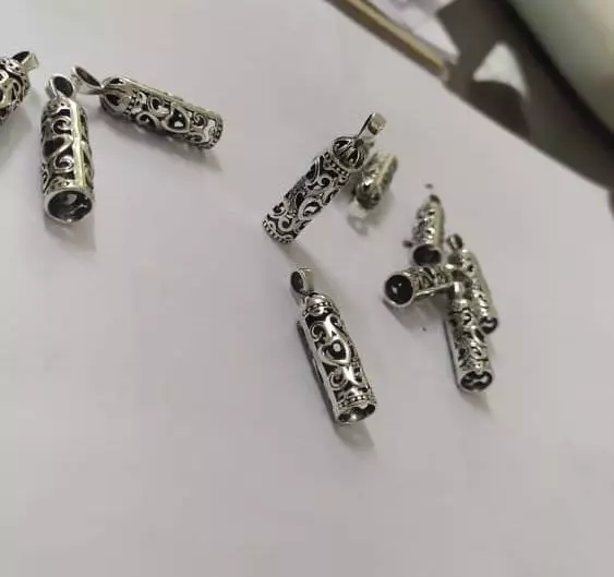 silver necklaces 3D print model_0