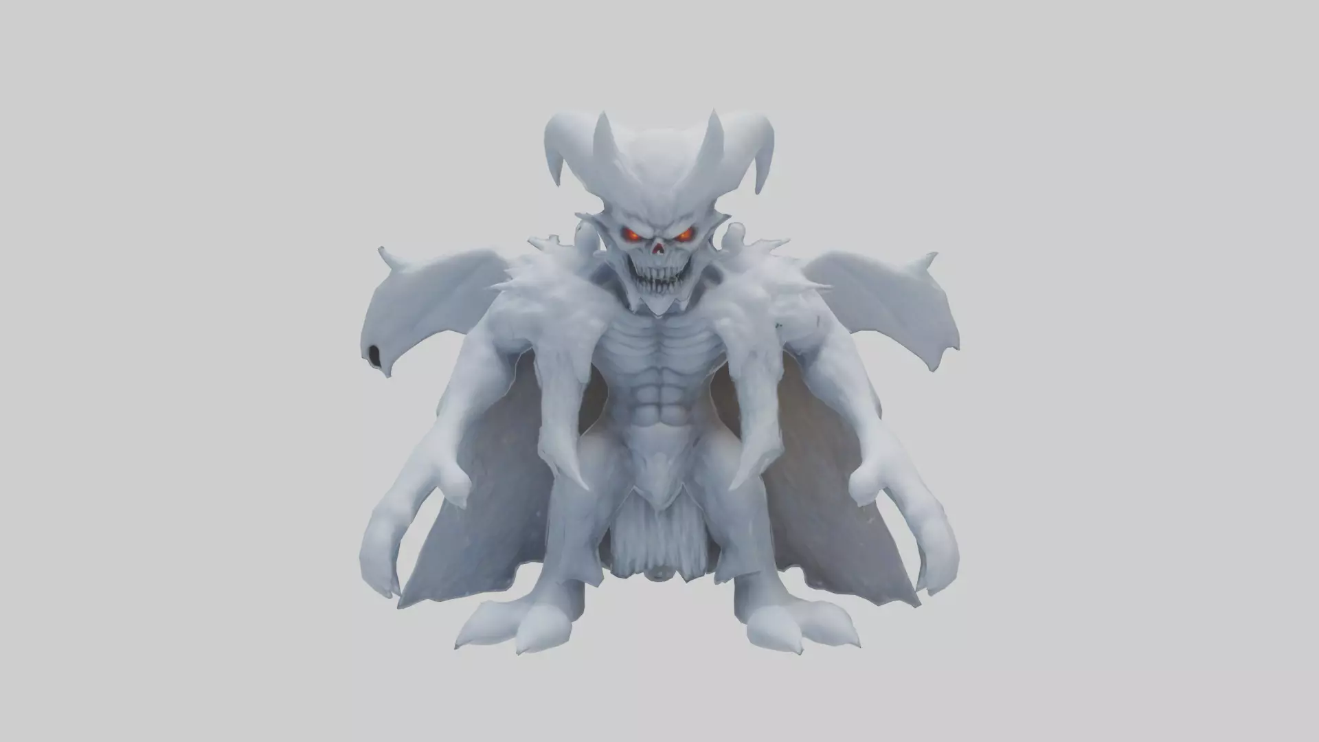 Snow Demon model 3D model_0