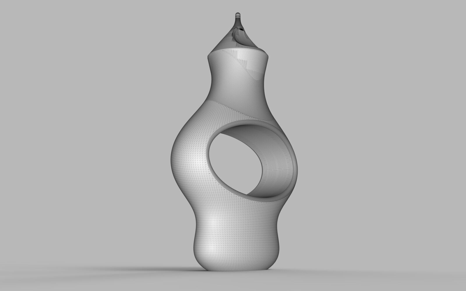 Designing an attractive bottle for alcoholic beverages 3D model_8