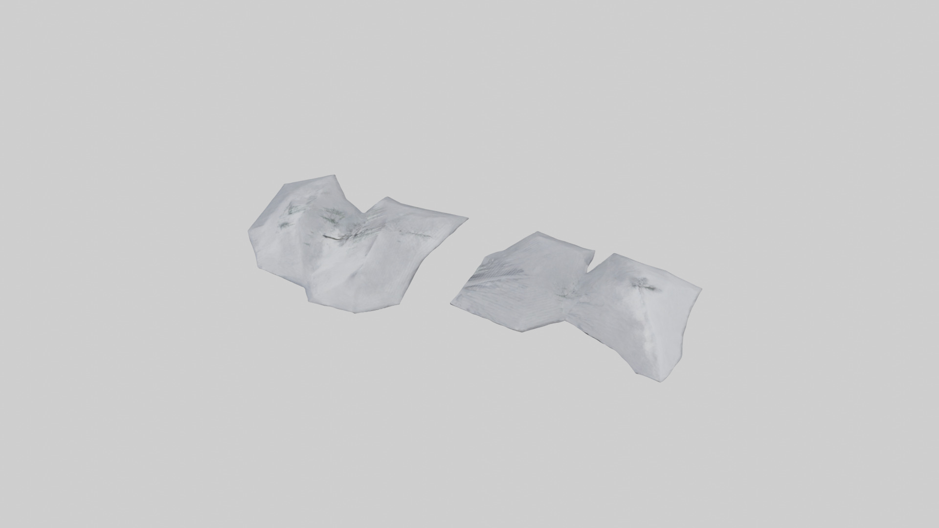 Snowcovered Bench model 3D model_36