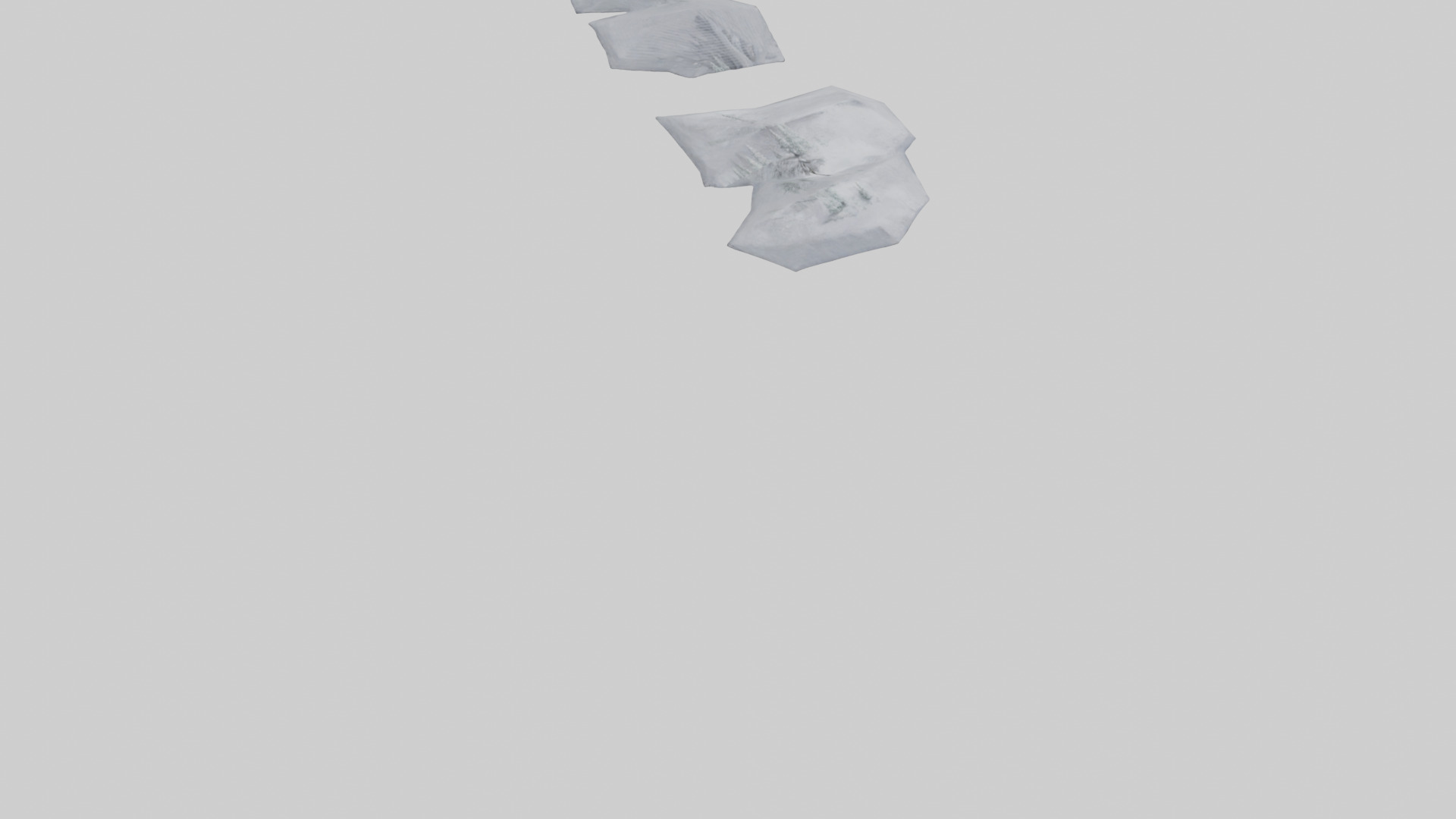 Snowcovered Bench model 3D model_25