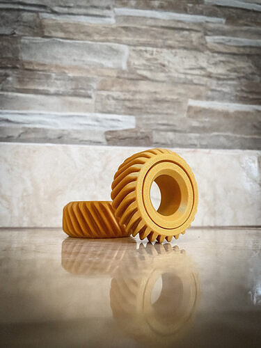 Gear Fidget Spinner Ring 3D print model