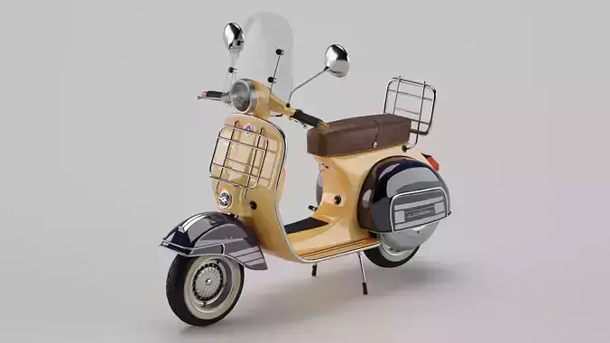 Vespa 5 Motorbike