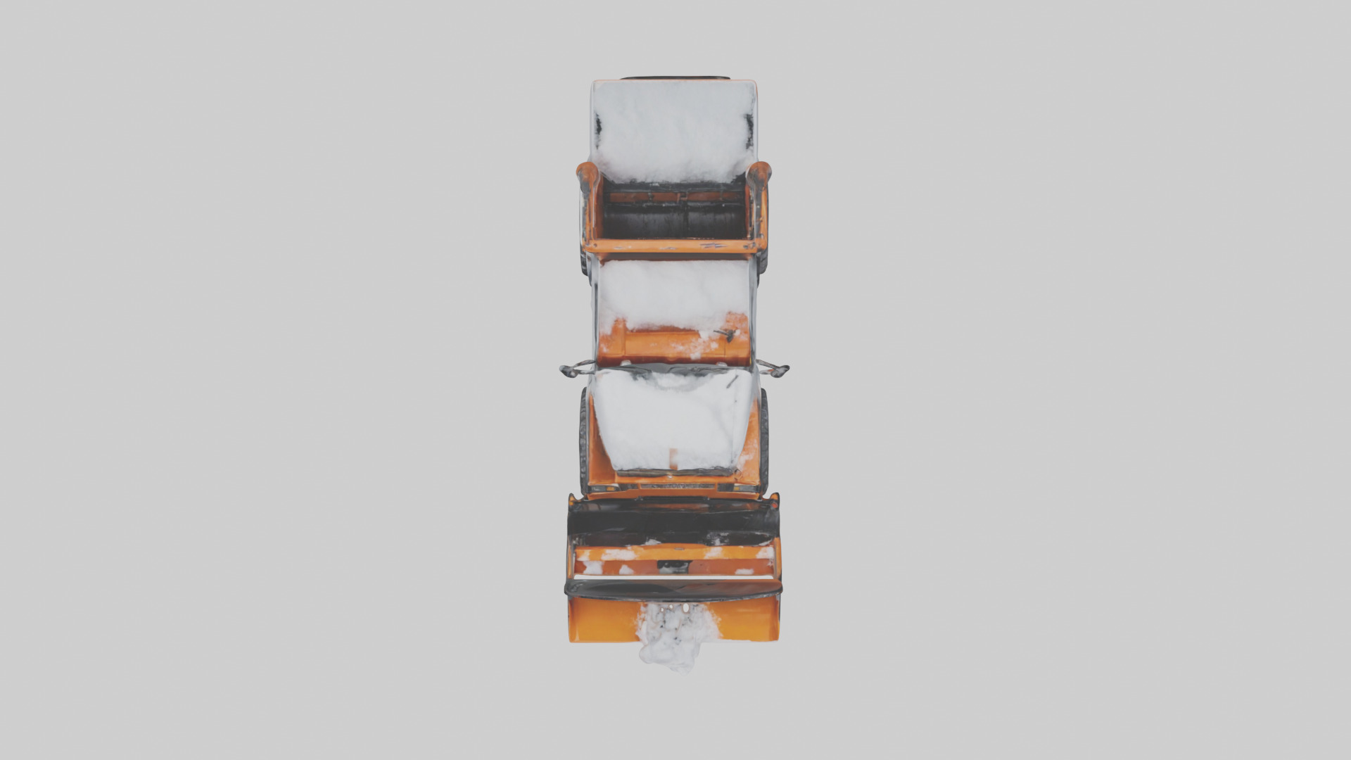 Snowplow Truck model 3D model_14
