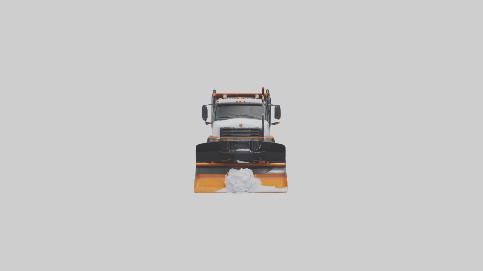 Snowplow Truck model 3D model_10