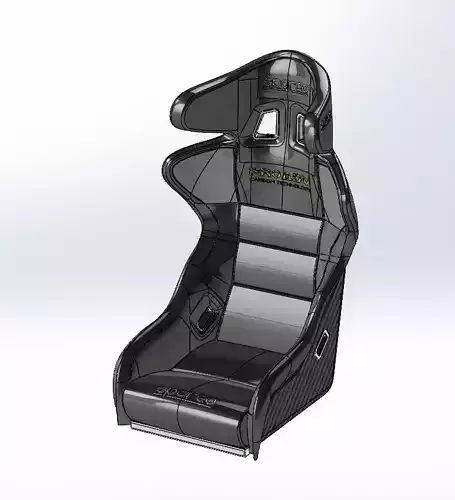 Scaled SPARCO PRO-ADV Ultralight Fiberglass Seat