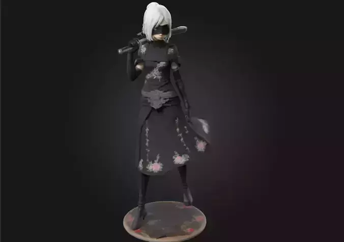 Highly Detailed 3D Printable Figurine