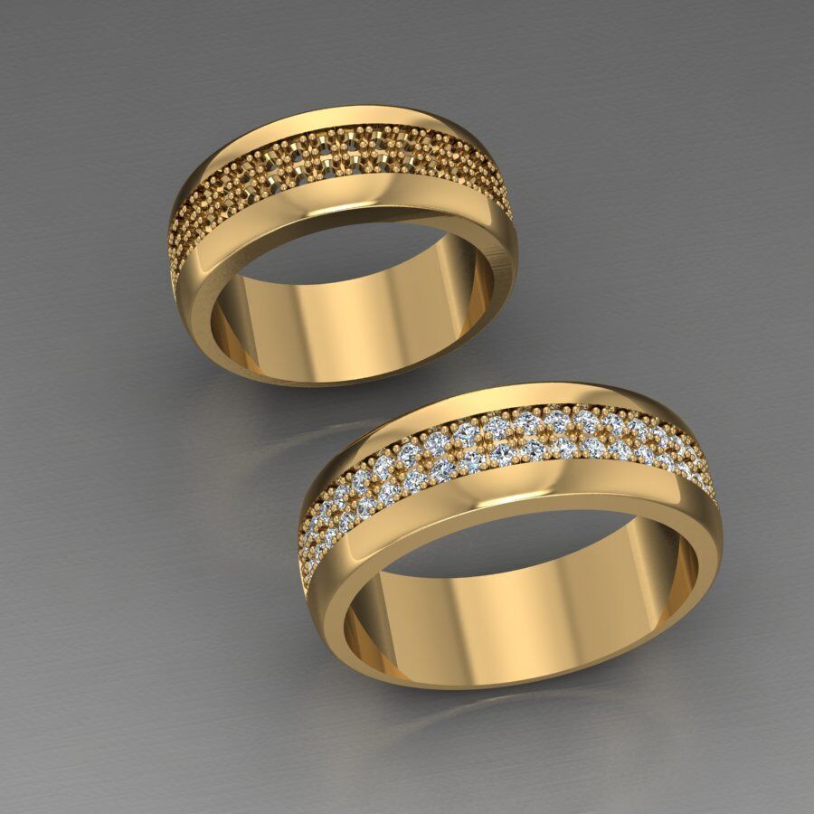 Ring Set 3D print model_2