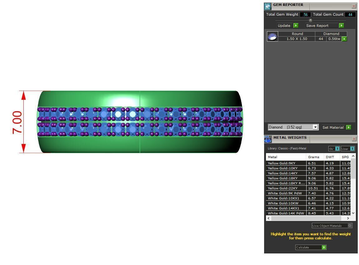 Ring Set 3D print model_1