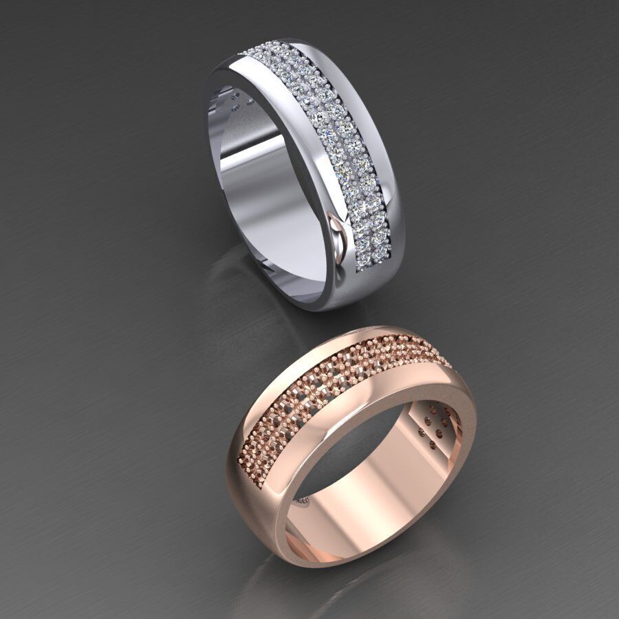 Ring Set 3D print model_6