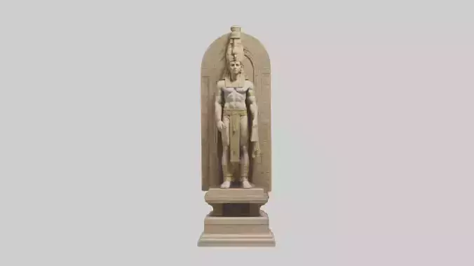 Solomon Temple statue model