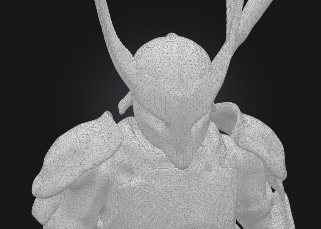 Genji Highly Detailed 3D Printable Figurine Overwatch 3D print model_5