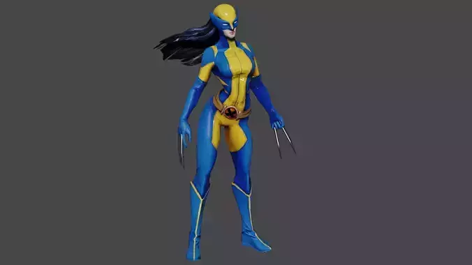 X23 3d Model Low-poly 3D model