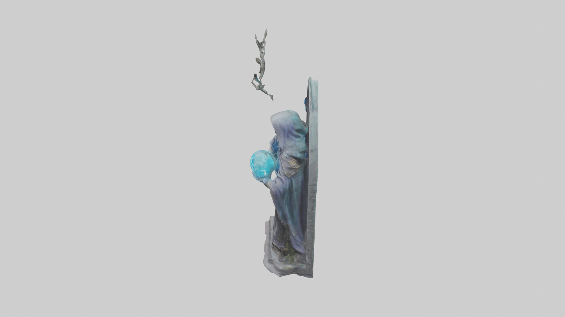 Sorcerers Vision statue model 3D model_17
