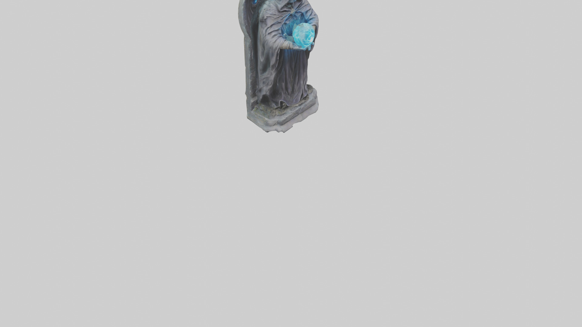 Sorcerers Vision statue model 3D model_9