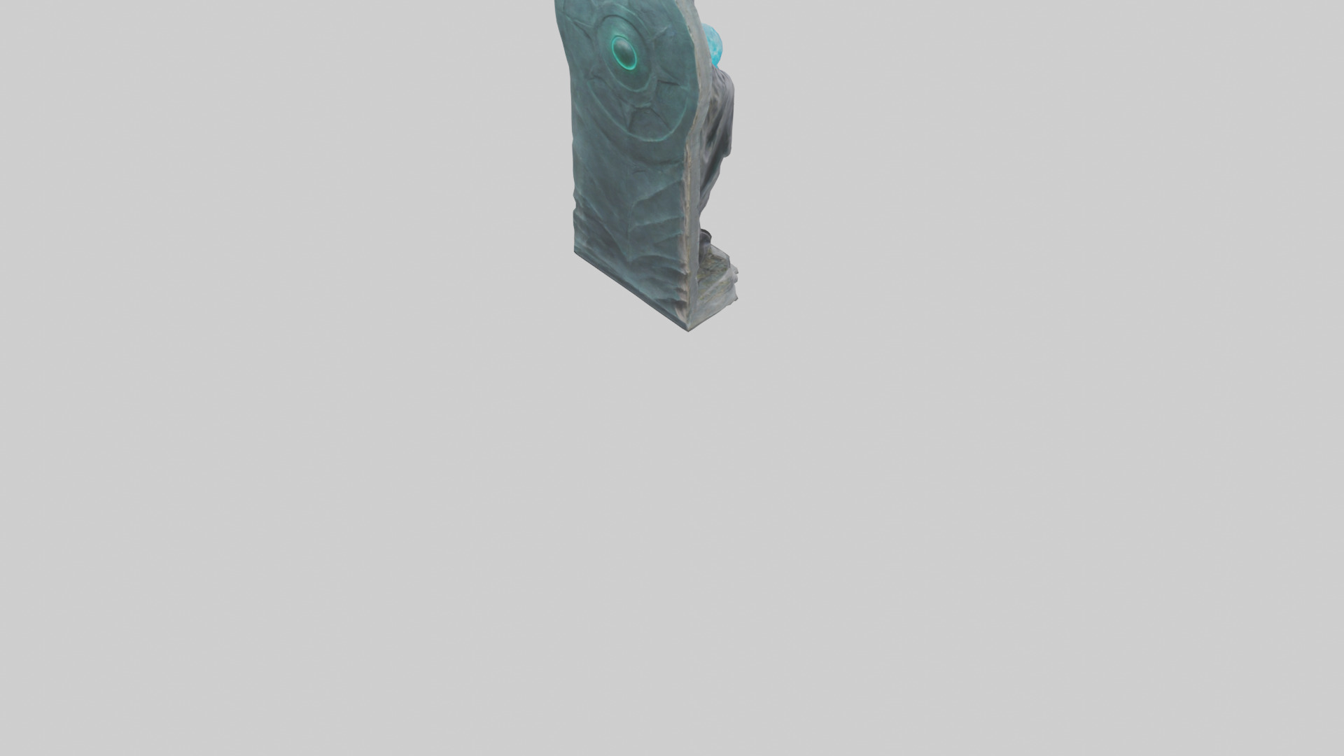 Sorcerers Vision statue model 3D model_7