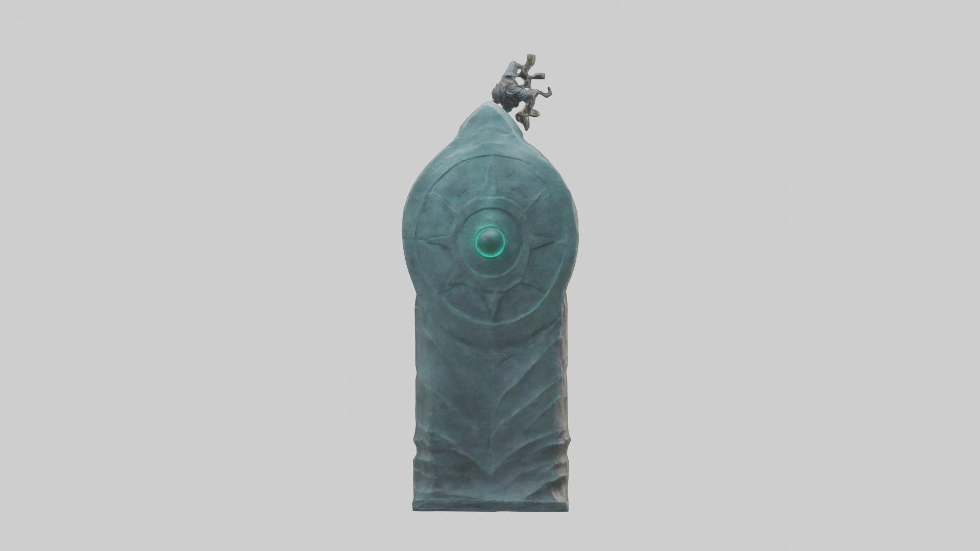 Sorcerers Vision statue model 3D model_3