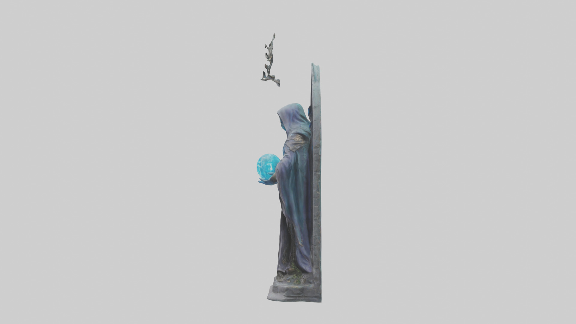Sorcerers Vision statue model 3D model_12