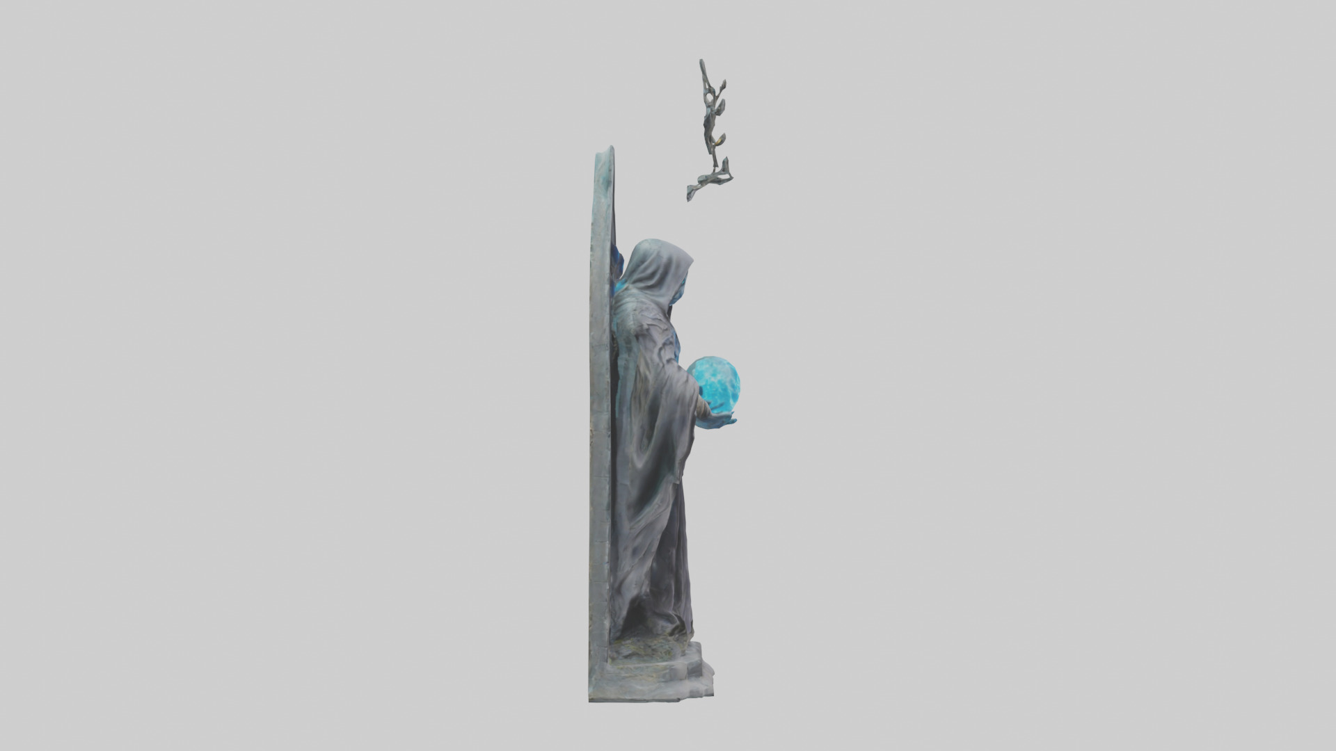 Sorcerers Vision statue model 3D model_13